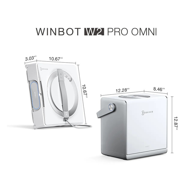 ربات شیشه پاک کن اکووکس |Ecovacs Window Cleaning Robot Model WINBOT W2 Pro