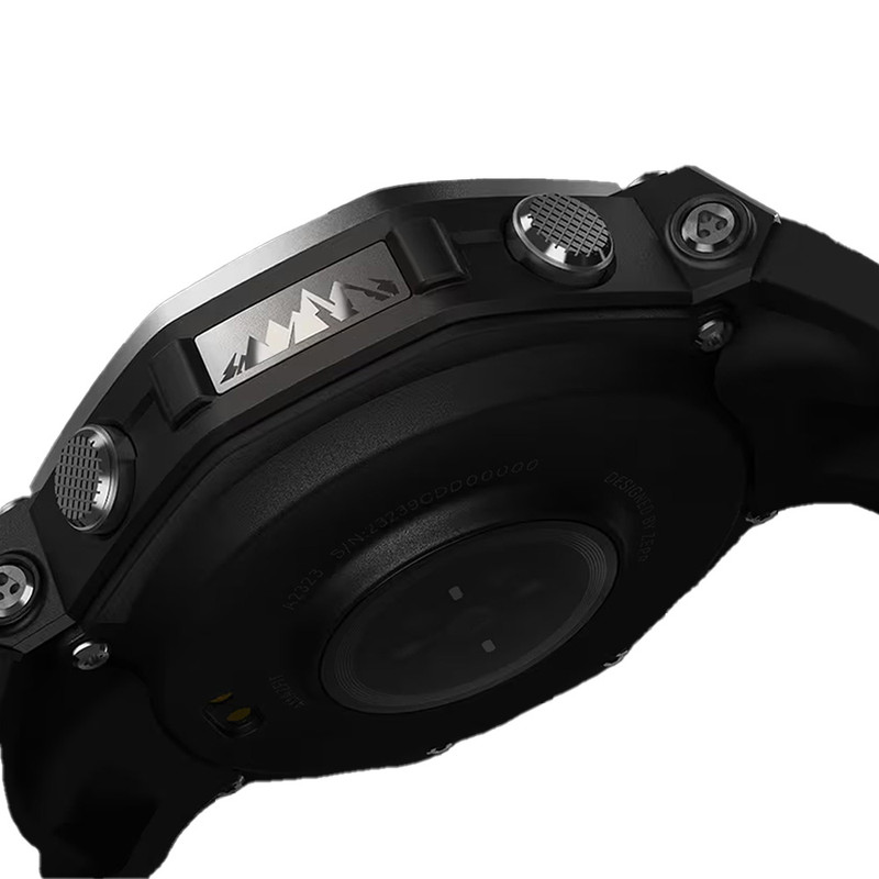 ساعت هوشمند 49 میلیمتری امیزفیت مدل T-Rex 3 با بند سیلیکونی